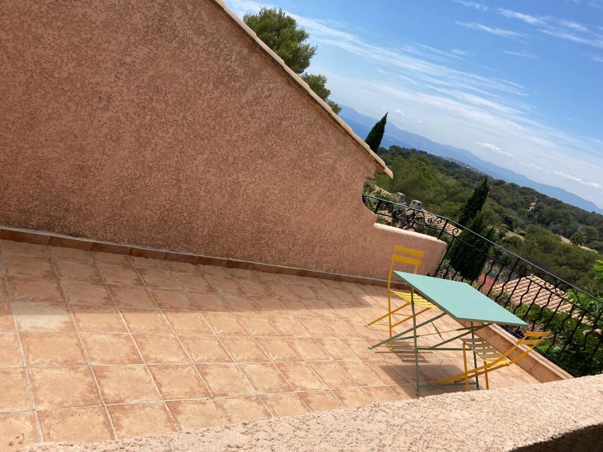 10 A 12 Pers Famille Amateurs Randonnee Boulouris Panorama Saint Raphael Tennis Piscine Partage Eksteriør bilde